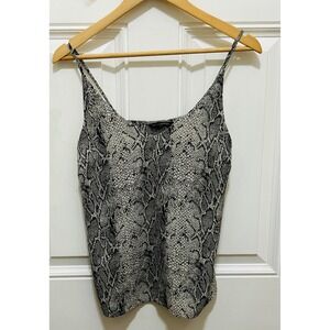 Banana Republic Snakeskin Print Cami Tank Top XS Sleeveless Casual